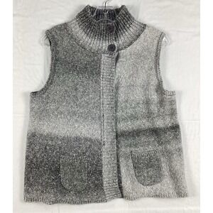 Crystal-Kobe Sweater Vest Women's‎ Size Medium, Gray